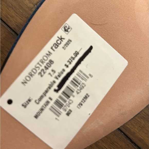 Veronica Beard Half d’Orsay Slingback Pumps Mountain Blue Black 375.00 Size 7.5 - Picture 6 of 10